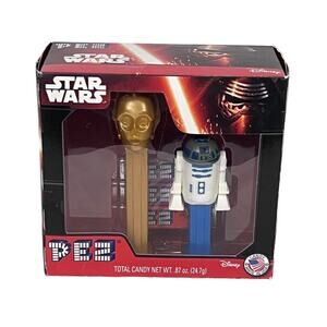 PEZ Star Wars R2D2 C3PO Limited Edition Collectors Rare Candy Dispenser